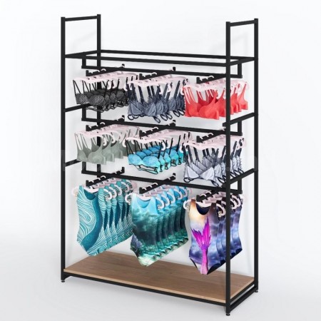 Raft pentru lenjerie in trei niveluri din metal  A-14